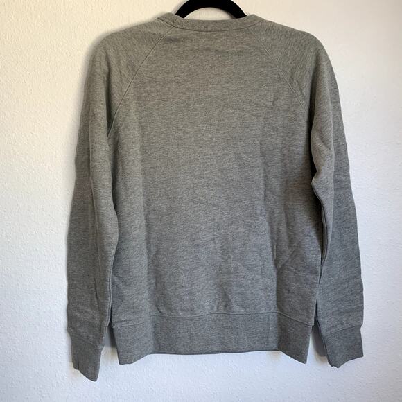 NWT Everlane The Unisex French Terry Crew Sweatshirt in Heathered Gray - Picture 3 of 8